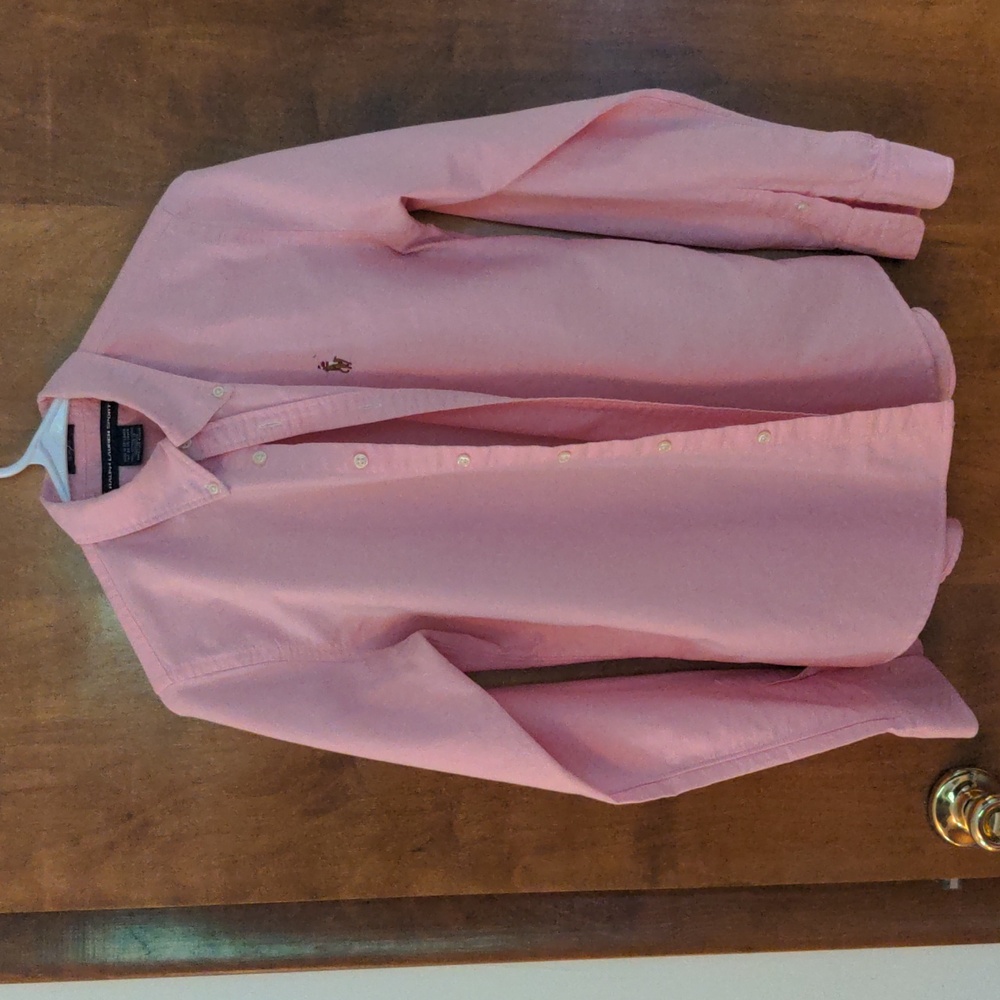 Ralph Lauren button down top.